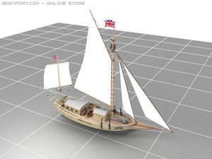 spray boston 3D Model