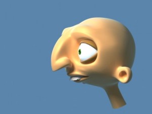 head cartoon 3Dモデル