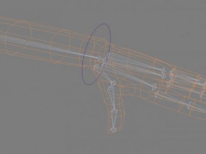 hand rigged 3D Model