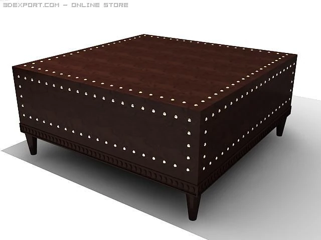 table 3D Model .c4d .max .obj .3ds .fbx .stl .blend 