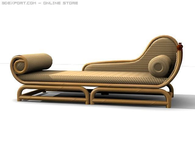 ディバン 3Dモデル .c4d .max .obj .3ds .fbx .stl .blend 