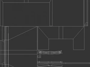 lg smart tv  low poly 3D Model