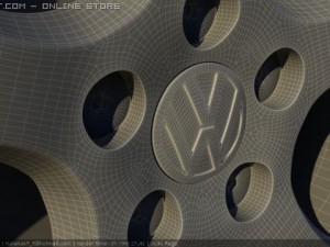 vw golf mkv gti 3D मॉडल