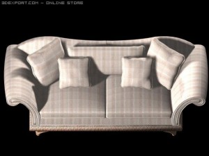sofa Modèle 3D
