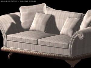 sofa Modèle 3D