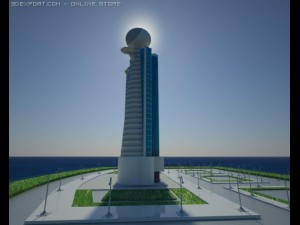 tower 3D-Modell