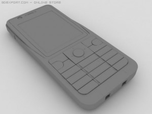 sony ericsson k530i Modèle 3D