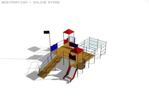 playground Modelo 3D