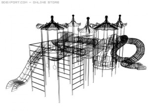 playground Modelo 3D