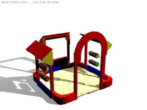 playground Modelo 3D
