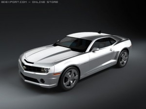 chevrolet camaro ss 2010 Modèle 3D