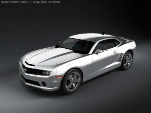 chevrolet camaro ss 2010 3D Model
