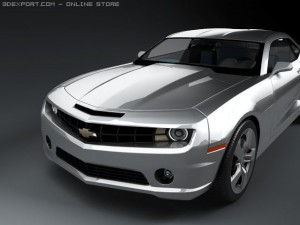 chevrolet camaro ss 2010 Modèle 3D