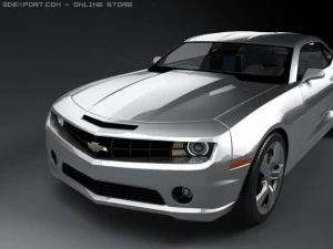 chevrolet camaro ss 2010 3D Model