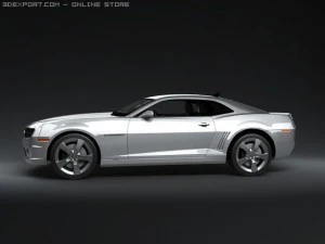 chevrolet camaro ss 2010 3D Model
