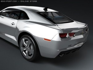 chevrolet camaro ss 2010 Modèle 3D