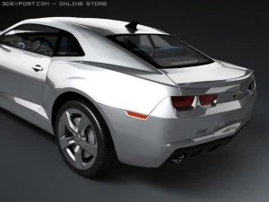 chevrolet camaro ss 2010 3D Model