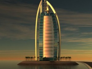burj al arab Modèle 3D