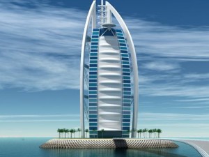 burj al arab 3D मॉडल