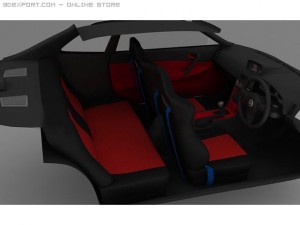 nissan skyline gtr r34 Modelo 3D
