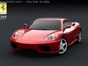 車種フェラーリ 3Dモデル