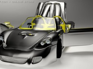 porsche carrera gt 3D Model