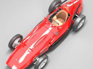 maserati 250f 3D Model
