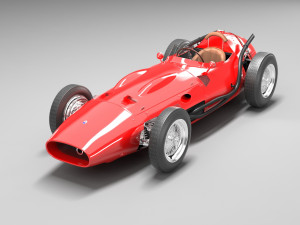 maserati 250f 3D Модель
