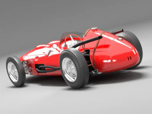 maserati 250f 3D Model