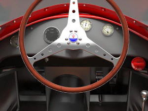 maserati 250f 3D Model