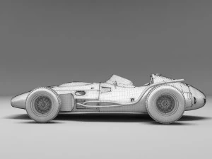 maserati 250f 3D Model