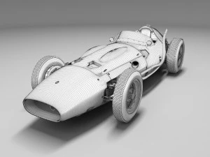 maserati 250f 3D Model