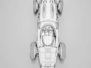 maserati 250f 3D Model