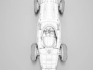 maserati 250f 3D Model