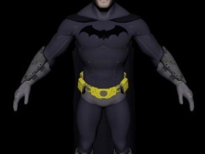 batman 3D 模型