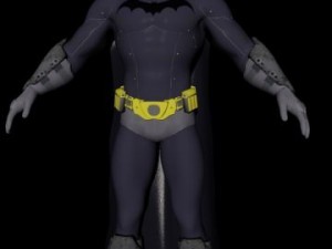 batman 3D 模型