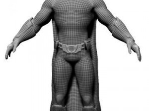 batman 3D 模型