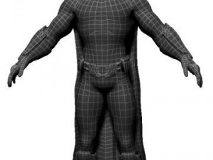 batman 3D 模型