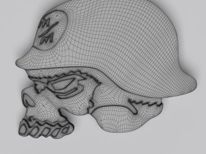 metal mulisha skull 3D Model