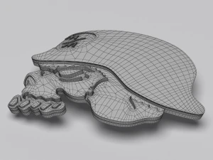 metal mulisha skull 3D Model