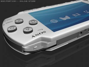 psp slim 3D Model