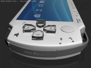 psp slim 3D Model