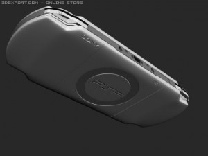 psp slim 3D Модель