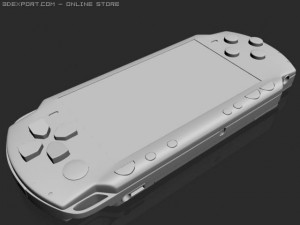 psp slim 3D Модель