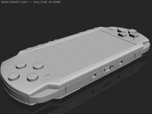 psp slim 3D Модель