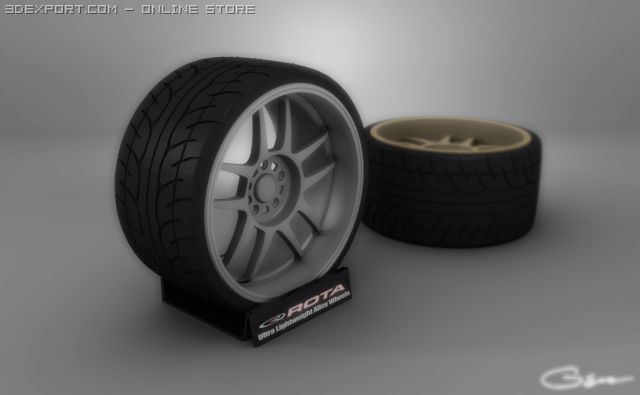 rota subzero 3D 모델 .c4d .max .obj .3ds .fbx .stl .blend 