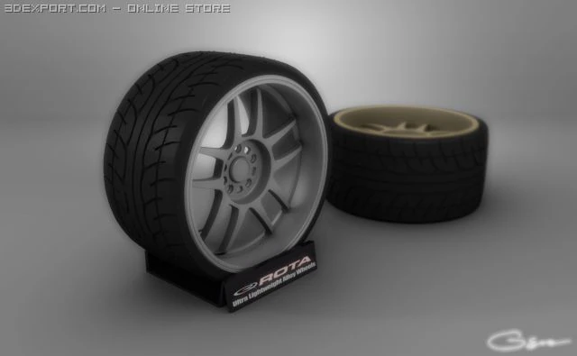 rota subzero 3D Model .c4d .max .obj .3ds .fbx .stl .blend