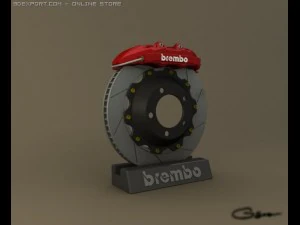 hamulce Brembo Model 3D