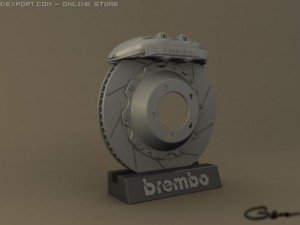 brembo brakes 3D 模型