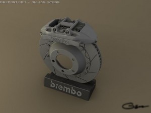 brembo brakes 3D 模型